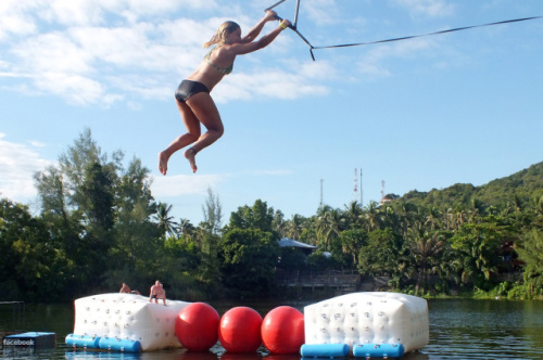 Koh Phangan’s obstacle course
